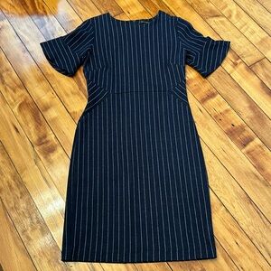 Pinstripe dress